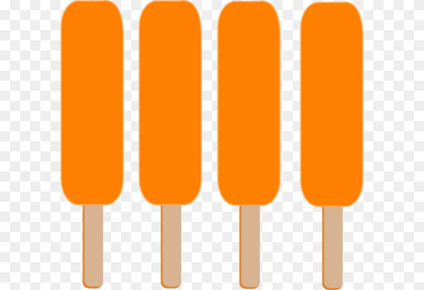 Small 4 Oranges Food, Ice Pop, Cream, Dessert Clipart PNG