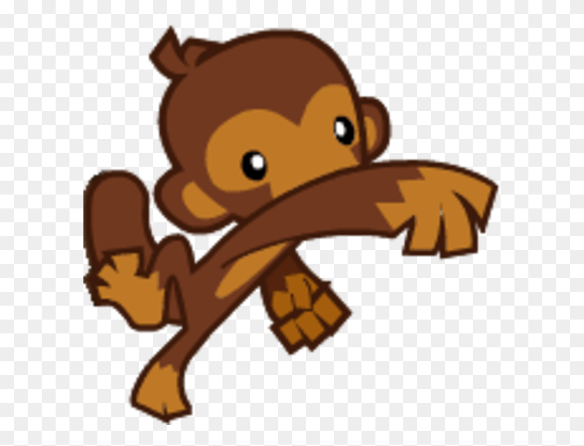 600x582 Small Bloons Tower Defense Monkey, Animal, Mammal, Wildlife HD PNG Download