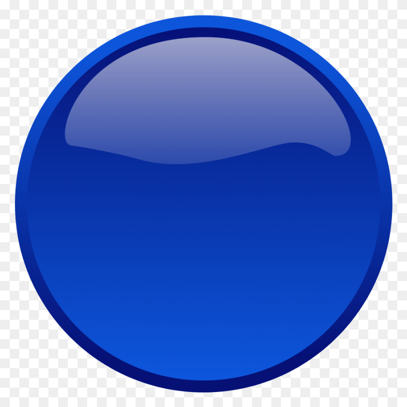 873x874 Small Blue Button Clipart, Sphere, Balloon, Ball HD PNG Download