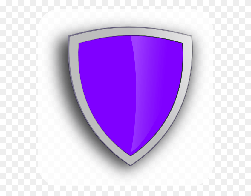 588x598 Small Blue Cartoon Shield, Armor, Plectrum HD PNG Download