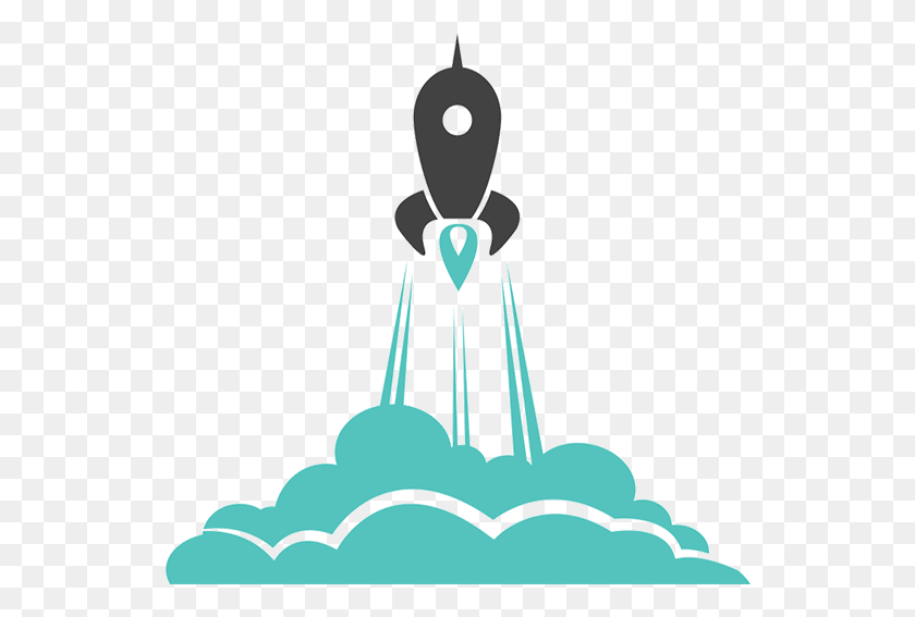 538x507 Small Business Growth Rocket Ship Our Website Is Now Live, Lamp, Light Fixture, Invertebrate HD PNG Download
