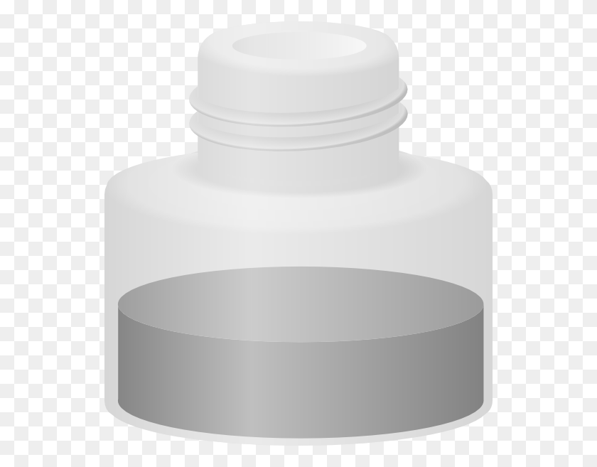 546x597 Small Clip Art, Bottle, Jar, Wedding Cake HD PNG Download