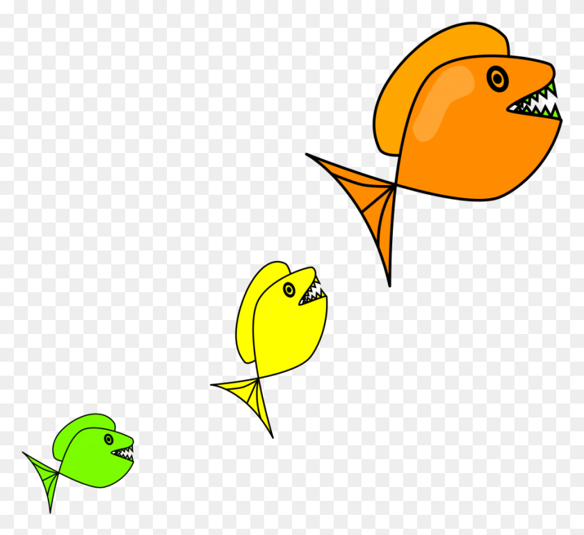 901x820 Small Clip Art Fish, Bird, Animal, Graphics HD PNG Download