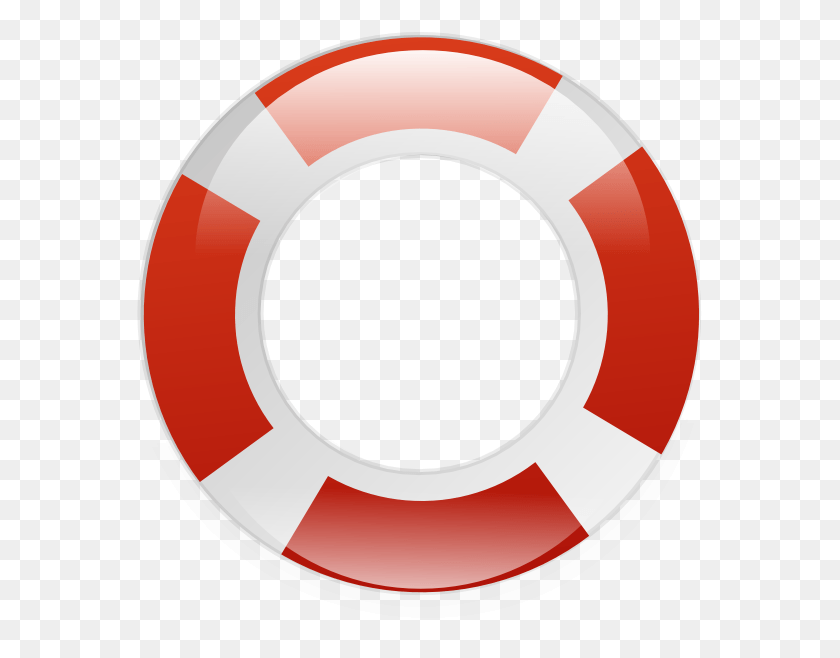 567x598 Small Clipart Lifesaver, Tape, Life Buoy HD PNG Download