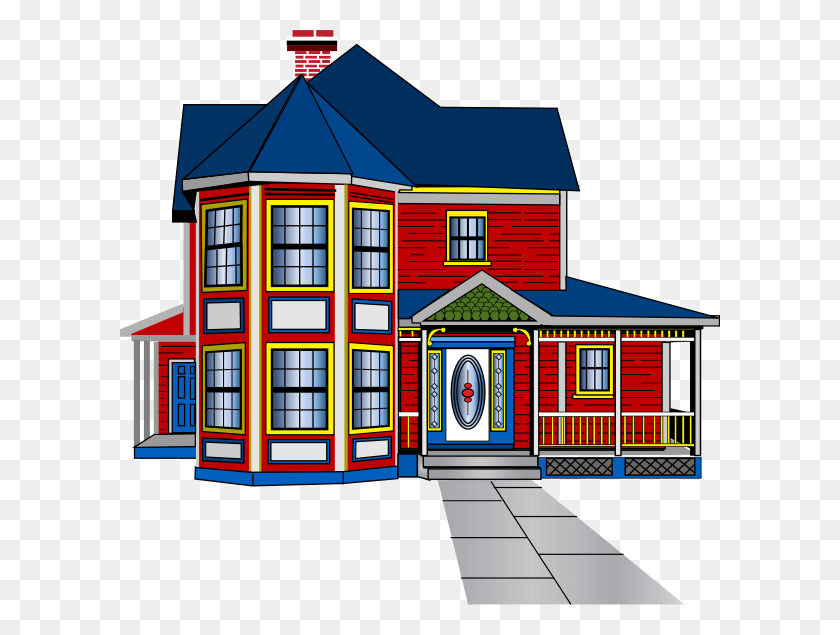 600x575 Small Gest House Clip Arts, Housing, Building, Neighborhood HD PNG Download