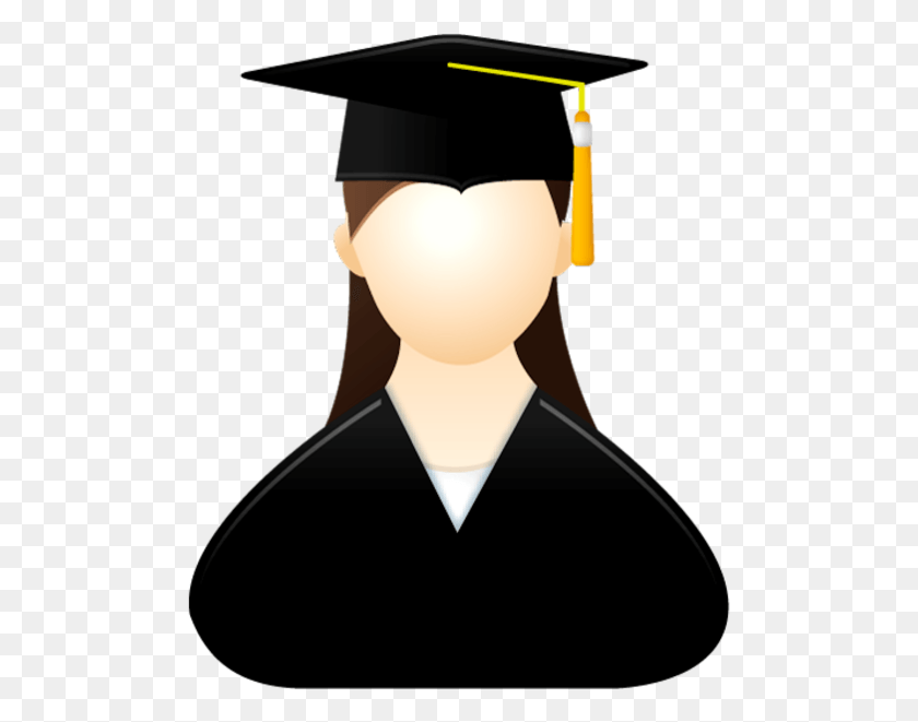 497x601 Small Graduate Clipart, Graduation, Lamp, Person HD PNG Download