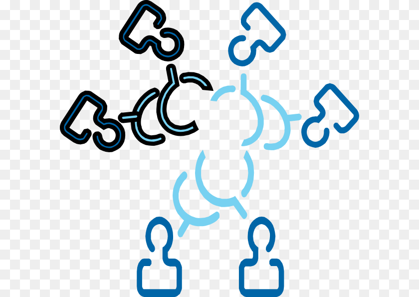 600x595 Small Group Open Copy Clip Art, Person, Face, Head, Ammunition Clipart PNG