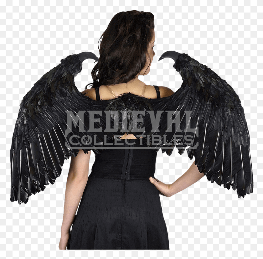 843x830 Small Maleficent Inspired Feather Wings Maleficent Inspired Dress, Person, Human, Clothing Descargar Hd Png