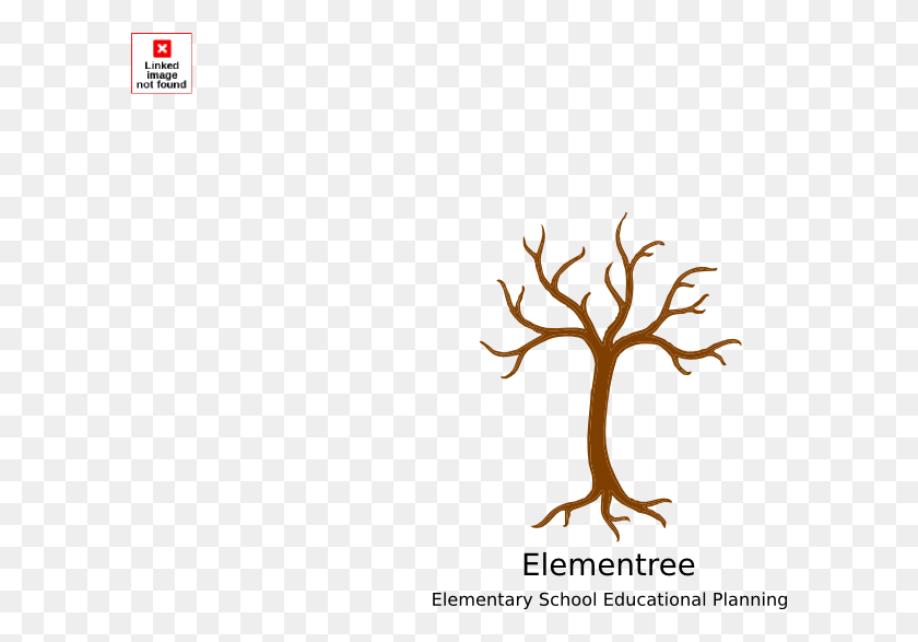 600x527 Small Old Dead Tree Drawing, Plant, Tree, Root Descargar Hd Png