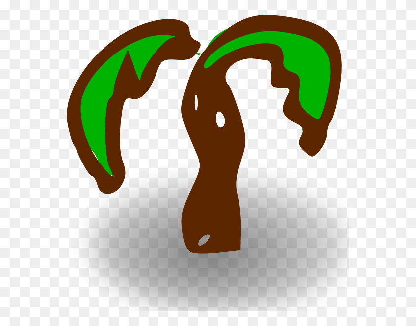 570x598 Small Palm Tree Clip Art, Person, Human HD PNG Download