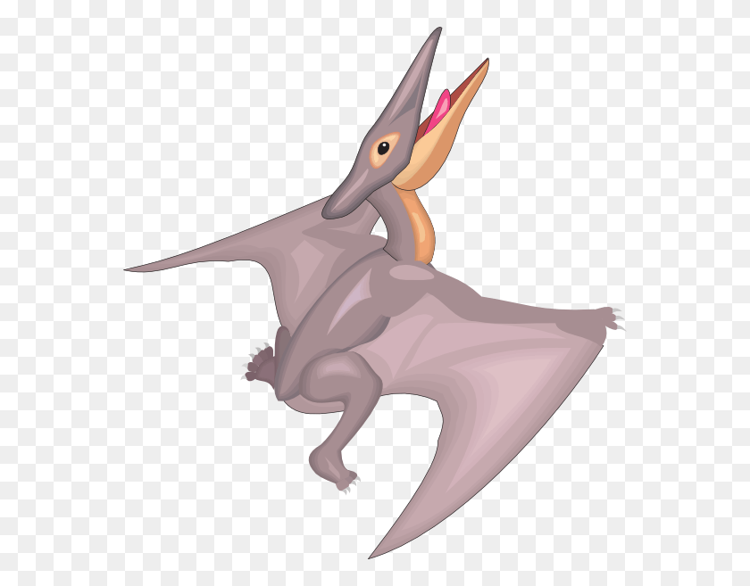 564x597 Small Pteranodon Clipart, Mammal, Animal, Wildlife HD PNG Download