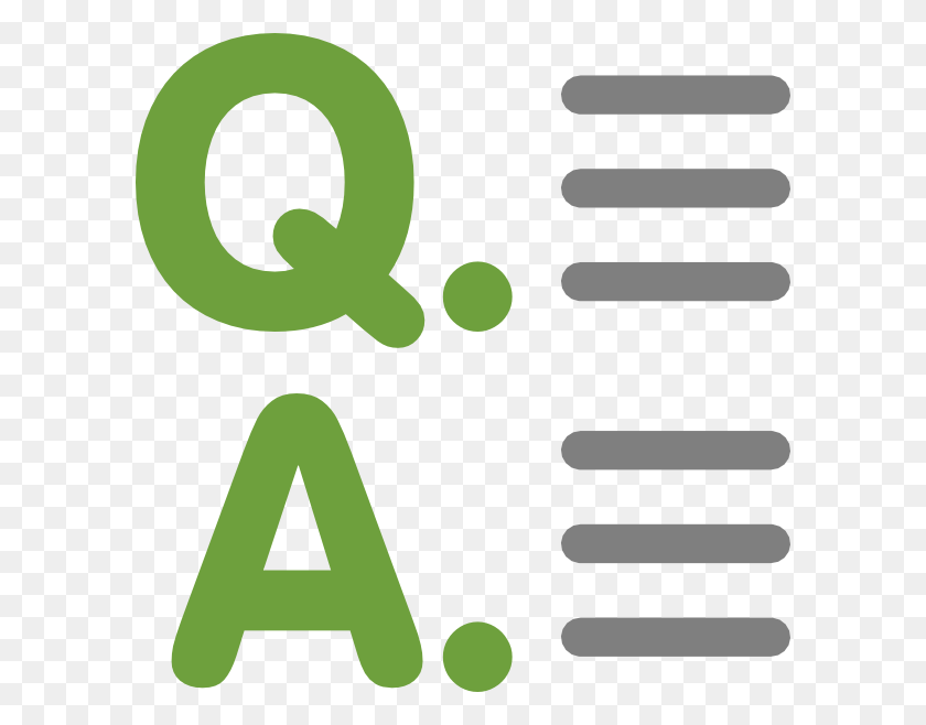594x598 Small Question Answer Clipart, Text, Logo, Symbol HD PNG Download
