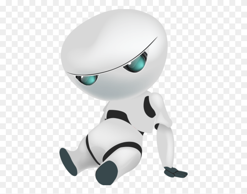 439x601 Small Robot Icon, Helmet, Clothing, Apparel HD PNG Download