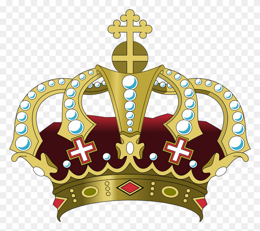 819x720 Small Royal Crown Clip Art, Accessories, Accessory, Jewelry HD PNG Download