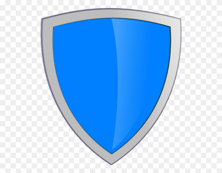 534x597 Small Shield Vector Blue, Armor HD PNG Download