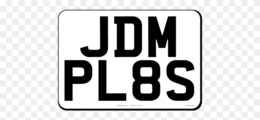 467x327 Small Square Jdm Front Amp Rear Bespoke Legal Number Graphics, Symbol, Text, Label HD PNG Download