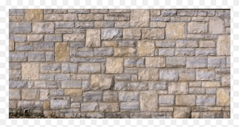 801x398 Small Stone Block Wall Decorative Wall Stones Outdoor, Stone Wall, Walkway, Path HD PNG Download