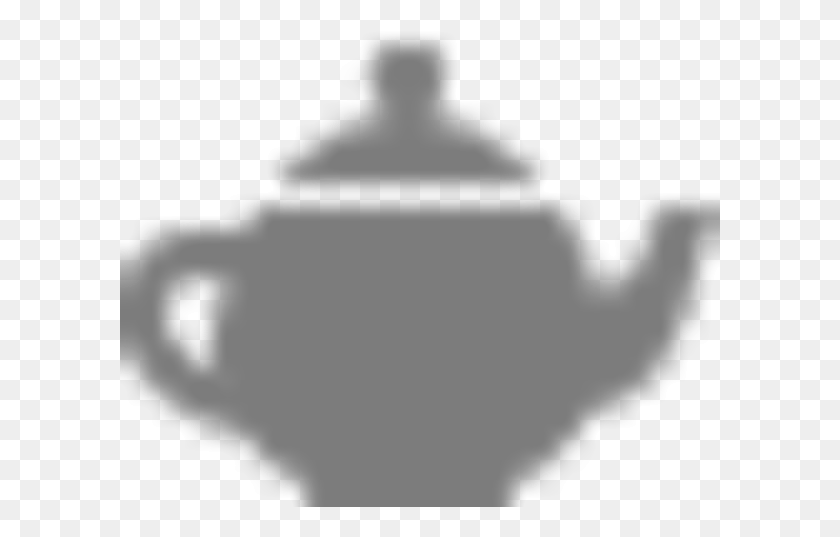 601x477 Small Teapot, Stencil HD PNG Download