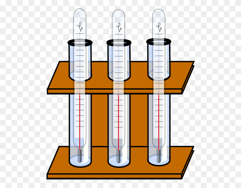 516x598 Small Test Tube With Thermometer, Plot, Diagram, Measurements HD PNG Download