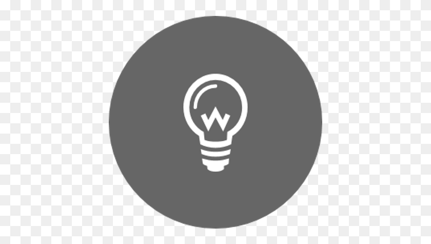 417x415 Small Website Service Icon Incandescent Light Bulb, Light, Lightbulb HD PNG Download