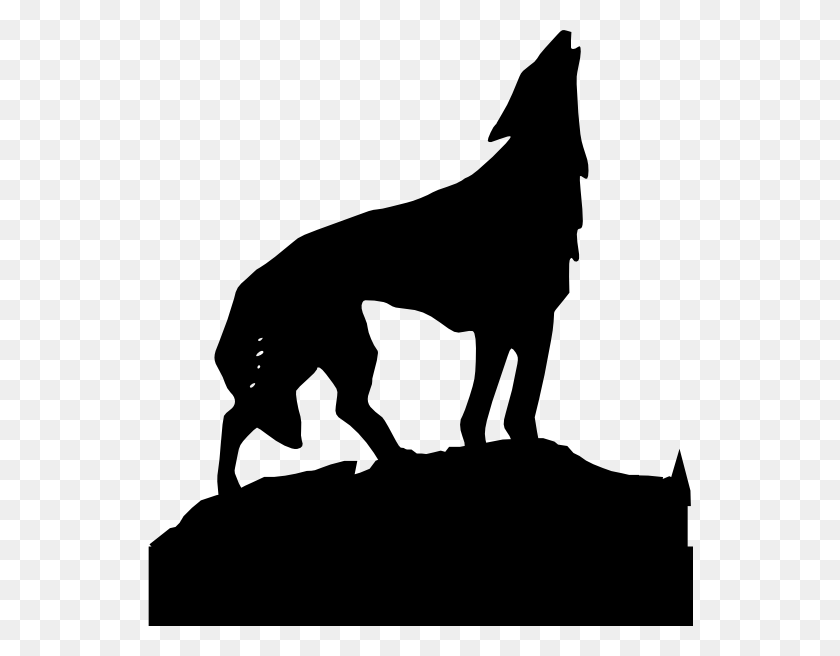 546x596 Small Wolf Clip Art, Mammal, Animal HD PNG Download