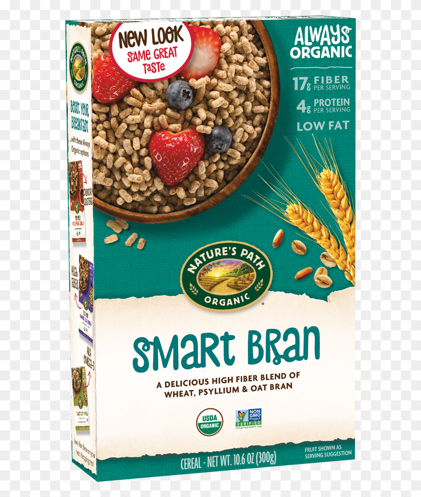 581x933 Smart Bran Natures Path, Plant, Produce, Food HD PNG Download