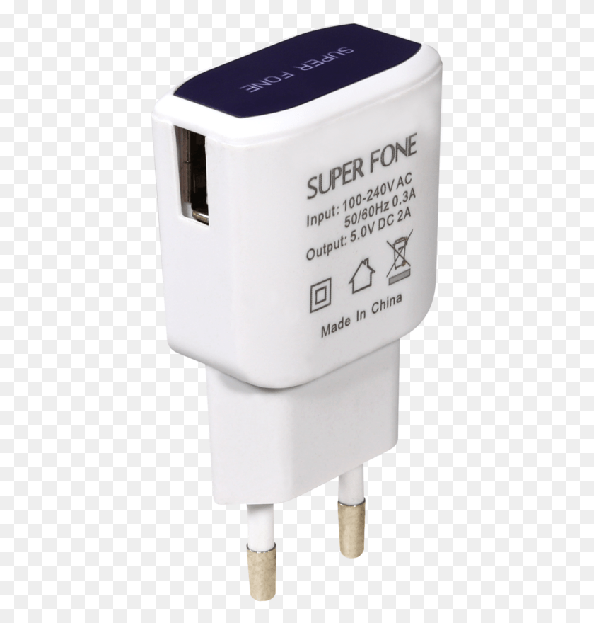 415x820 Smart Charger Blue Electronics, Adapter, Plug, Mailbox HD PNG Download