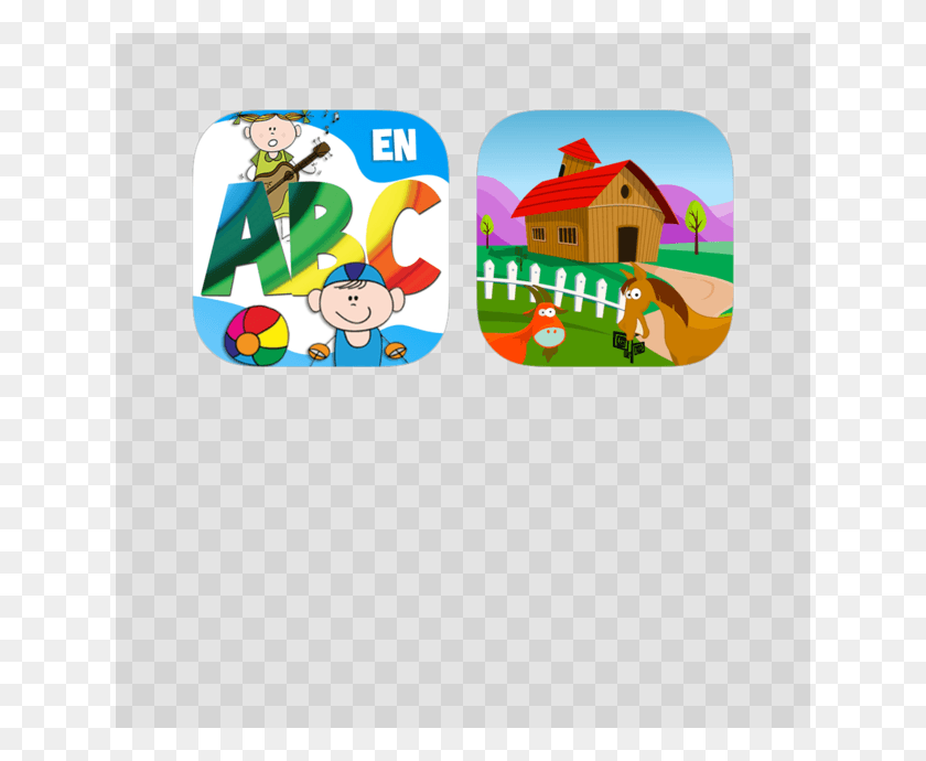 630x630 Smart Kids Pre School Pack In English Cartoon, Angry Birds, Text Descargar Hd Png