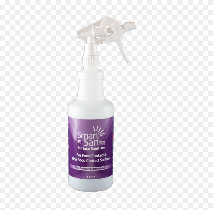 768x768 Smart San D2 Sanitiser 1ltr Spray Bottle Cosmetics, Tin, Can, Aluminium HD PNG Download