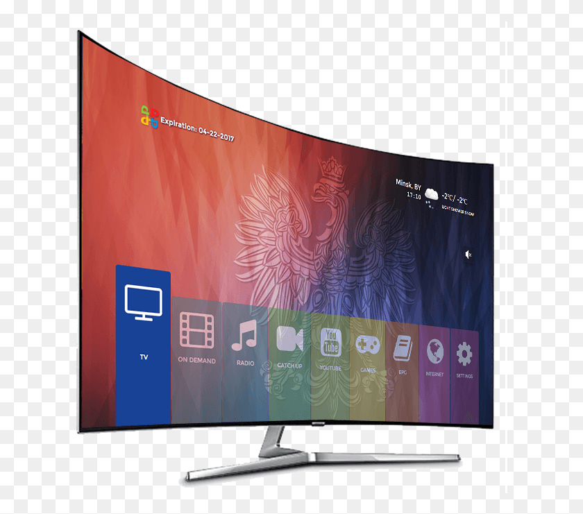 622x681 Приложения Smart Tv Жк-Дисплей Со Светодиодной Подсветкой, Монитор, Экран, Электроника Png Скачать