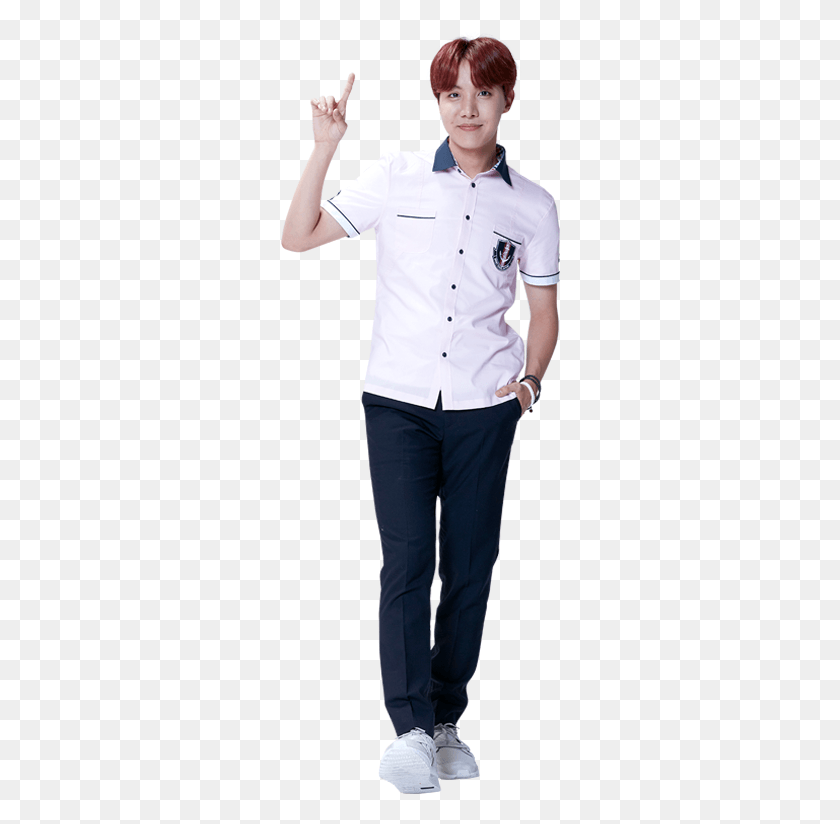 280x764 Smart X Bts Sinb And Jhope, Ropa, Ropa, Camisa Hd Png