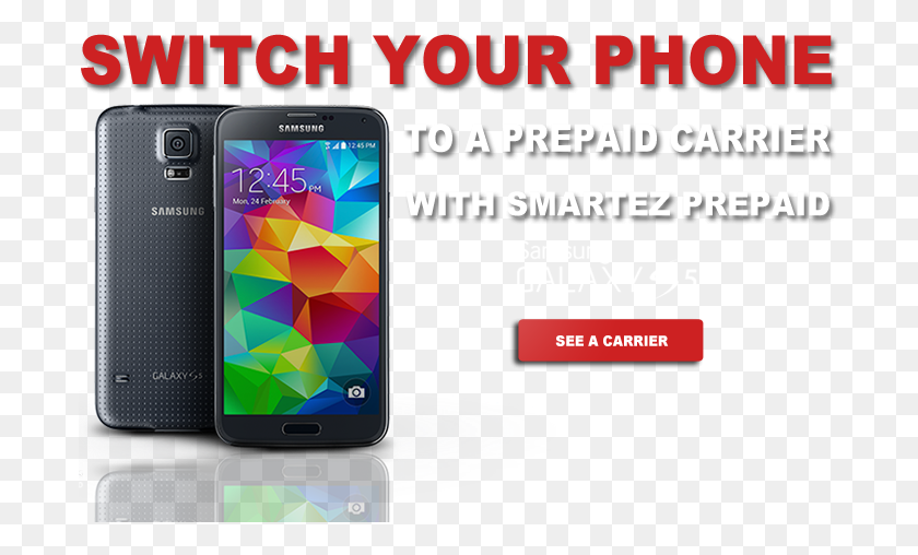 697x448 Smartez Prepaid Samsung Galaxy, Мобильный Телефон, Телефон, Электроника Hd Png Скачать
