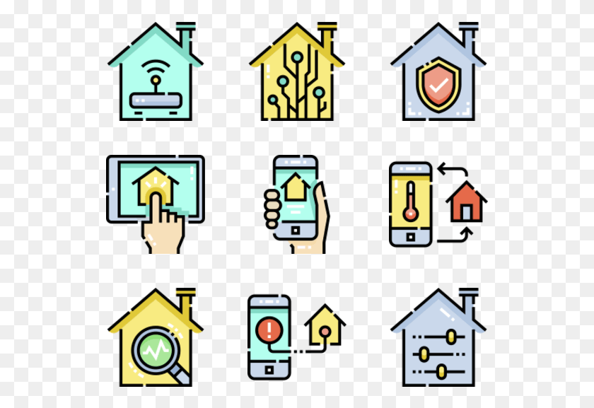 541x517 Smarthome, Text, Number, Symbol HD PNG Download