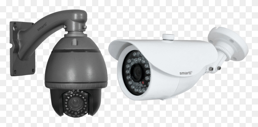2829x1281 Smarti Cctv Cameras Bullet Camera White, Projector, Electronics, Sink Faucet HD PNG Download