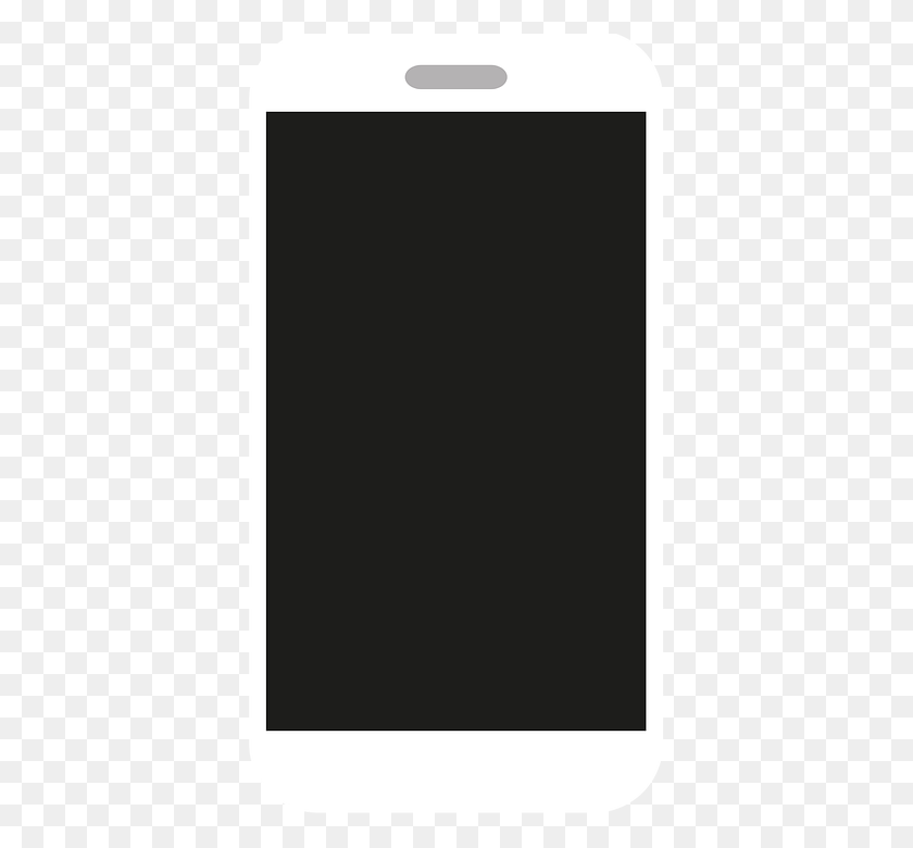 387x720 Smartphone Clipart Smart Phone Ikea Anthracite Door, Electronics, Mobile Phone, Cell Phone HD PNG Download