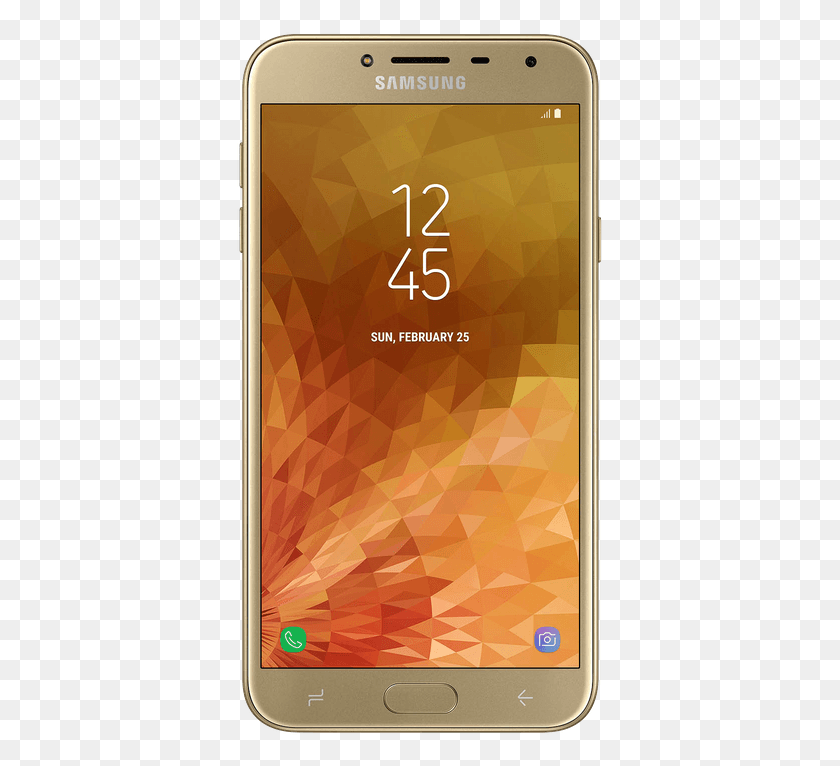 368x706 Descargar Png Smartphone Samsung J4 Dorado Open Samsung Galaxy J7, Phone, Electronics, Mobile Phone Hd Png
