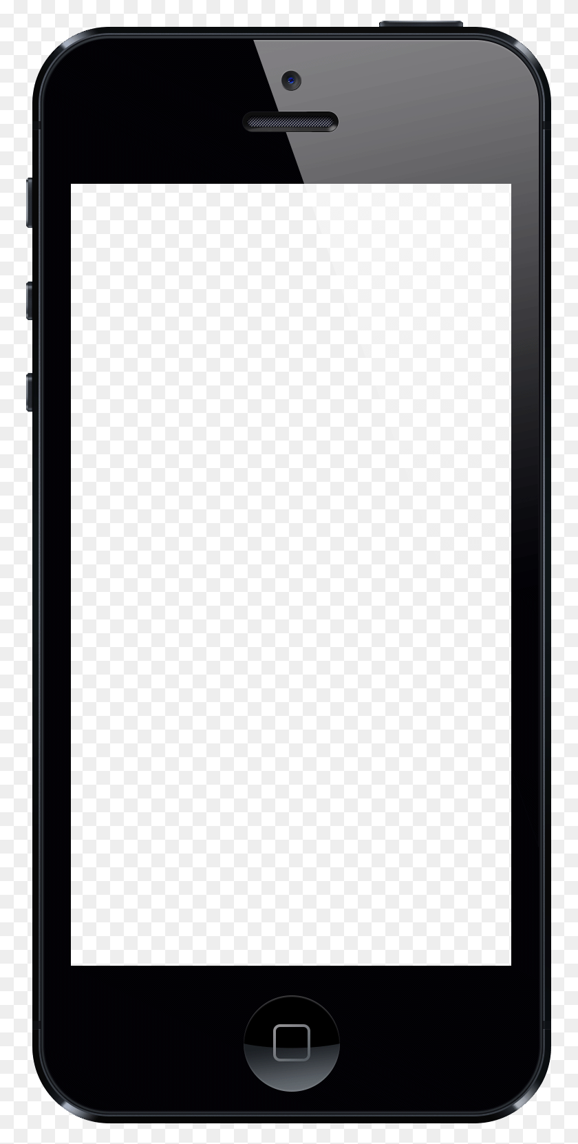 763x1602 Smartphone Transparent Image Iphone Frame Clip Art, Phone, Electronics, Mobile Phone HD PNG Download