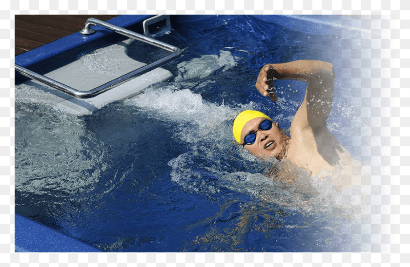 875x548 Smartpools Allows People Of All Ages From Beginners Freestyle Swimming, Clothing, Apparel, Sport HD PNG Download