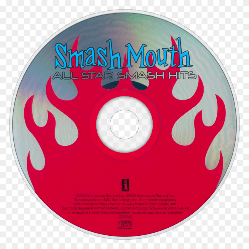 1000x1000 Descargar Png Smash Mouth All Star Smash Hits Cd Imagen De Disco Smash Mouth Greatest Hits Cd, Disk, Dvd Hd Png