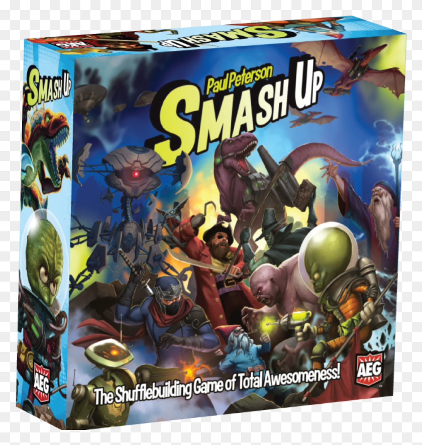 Smash Up Smash Up Core Game, Poster, Advertisement, Overwatch HD PNG Download