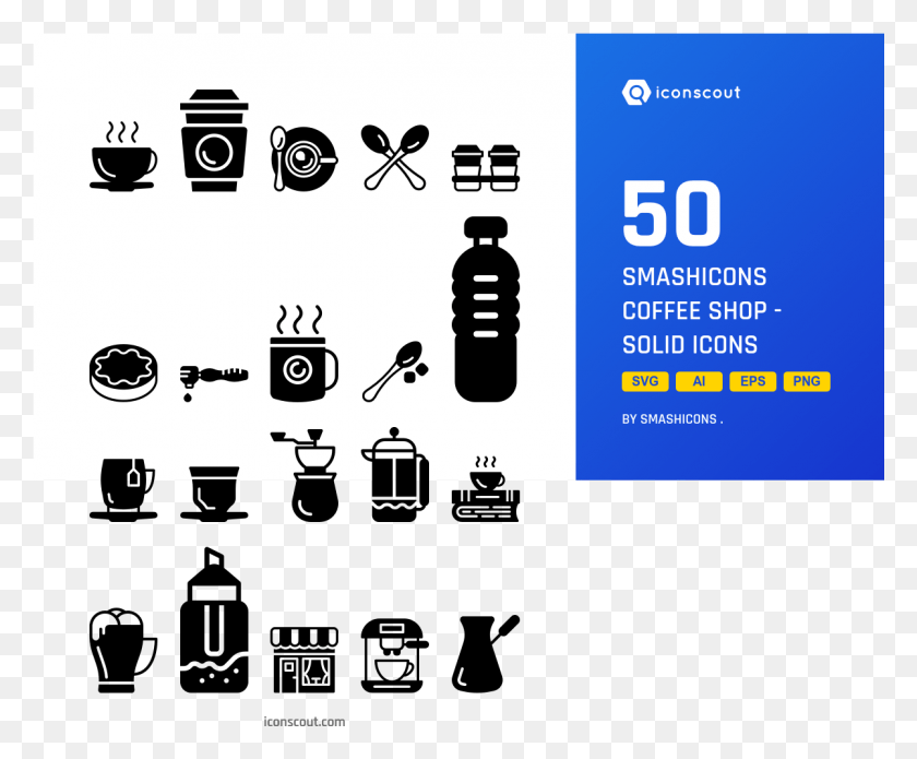 1201x978 Smashicons Coffee Shop Illustration, Text, Poster, Advertisement HD PNG Download