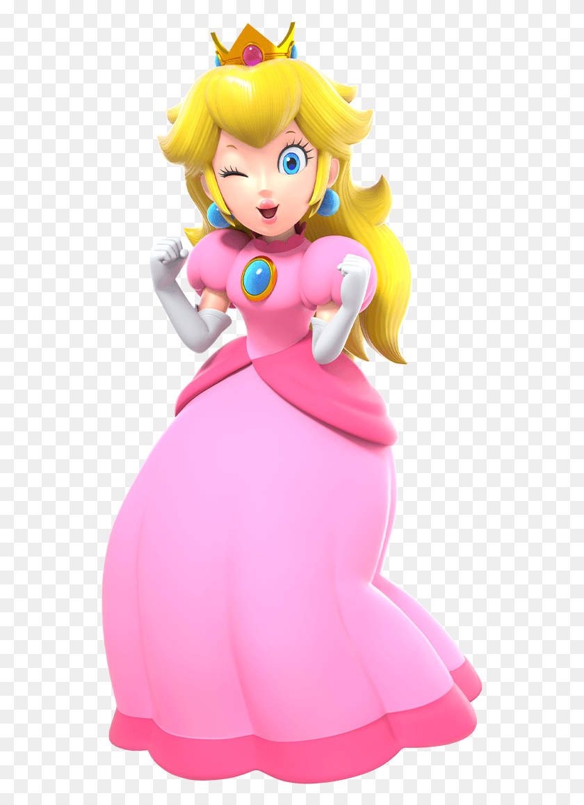 549x1097 Smashwiki Princess Peach Super Mario Party, Doll, Toy, Figurine HD PNG Download
