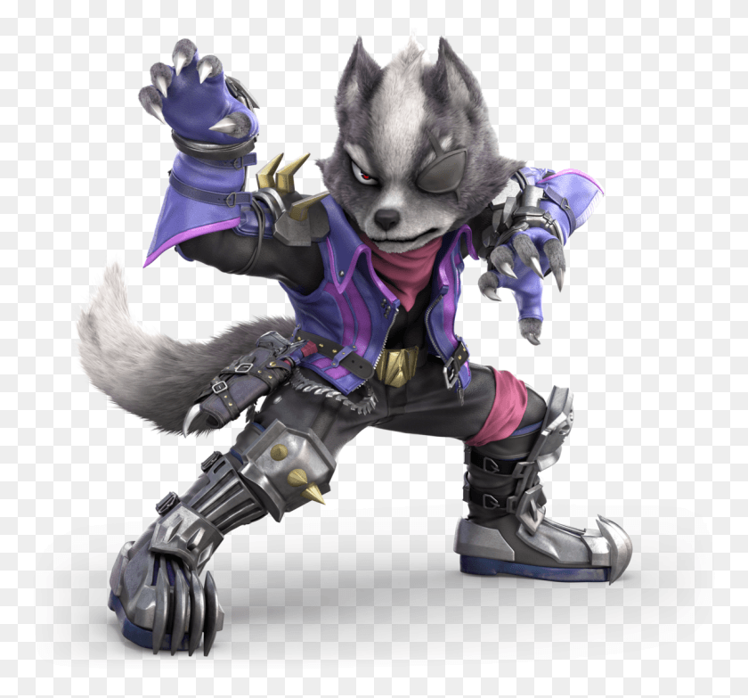 1200x1113 Smashwiki Wolf Smash Bros Ultimate, Toy, Figurine, Person HD PNG Download