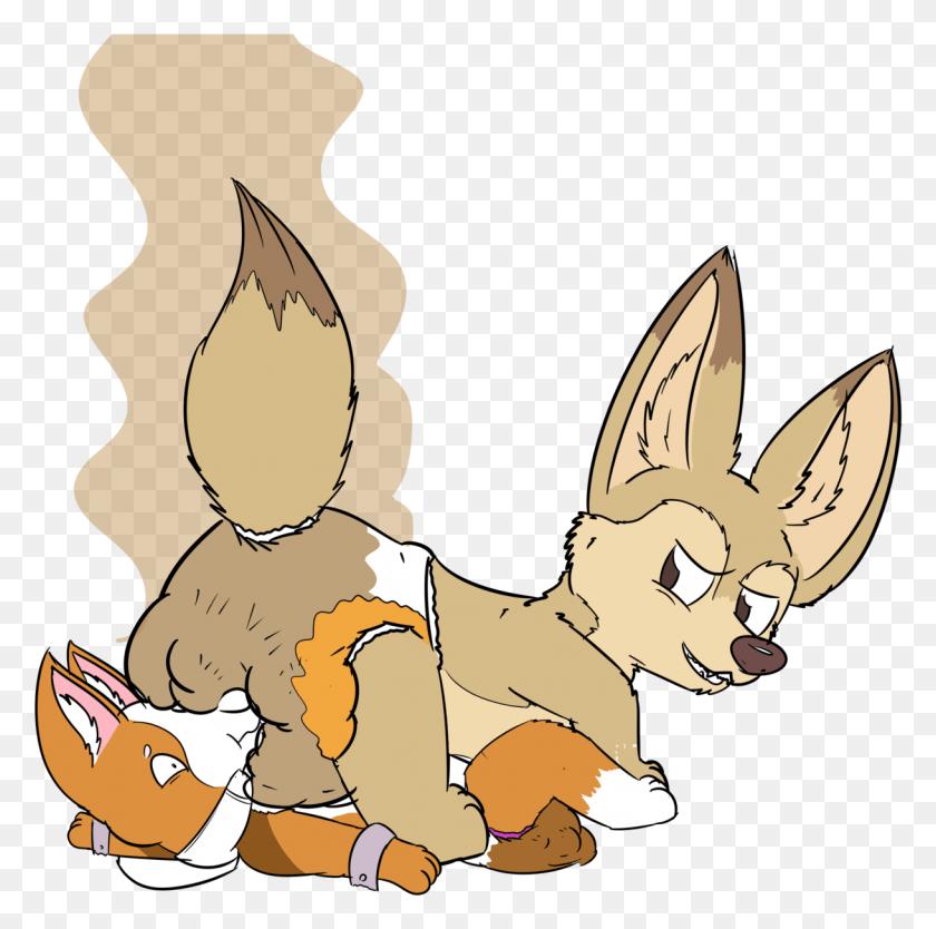 1218x1209 Smelly Finnick Cartoon, Mammal, Animal HD PNG Download