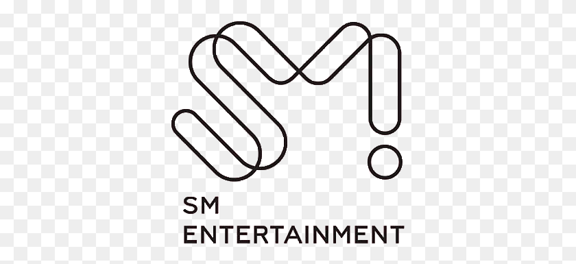341x325 Smentertainment Sm Smtown Freetoedit Line Art, Bow, Tool, Handsaw HD PNG Download