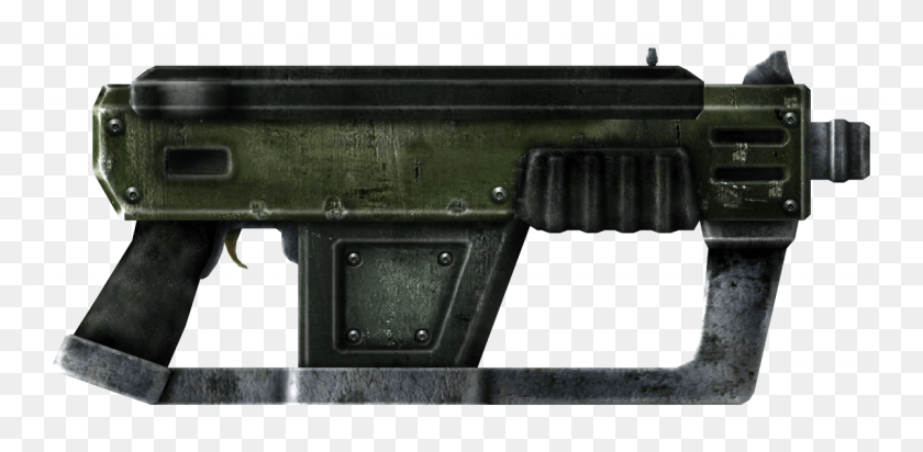 Smg Stacked Magazine 12.7 Mm Submachine Gun, Weapon, Weaponry, Rifle HD PNG Download