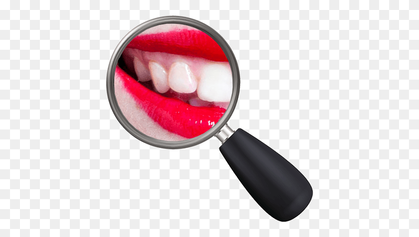 417x416 Smile Mag Model1 Tongue, Teeth, Mouth, Lip HD PNG Download
