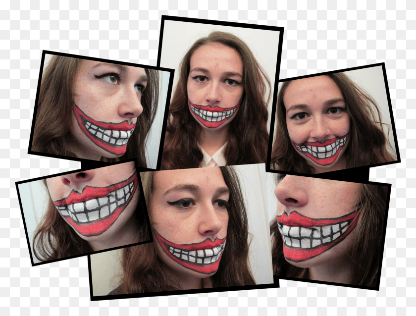 1600x1186 Smile Make Up Look Collage, Jaw, Face, Person HD PNG Download