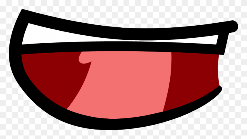 1000x529 Smile Mouth Bfdi Th Mouth, Accessories, Accessory, Goggles HD PNG Download