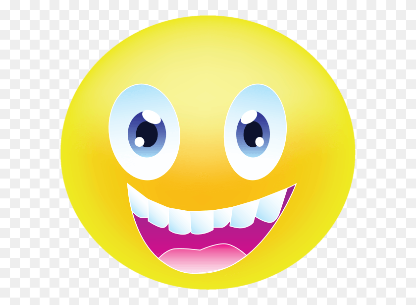 598x555 Smiley, Teeth, Mouth, Lip HD PNG Download